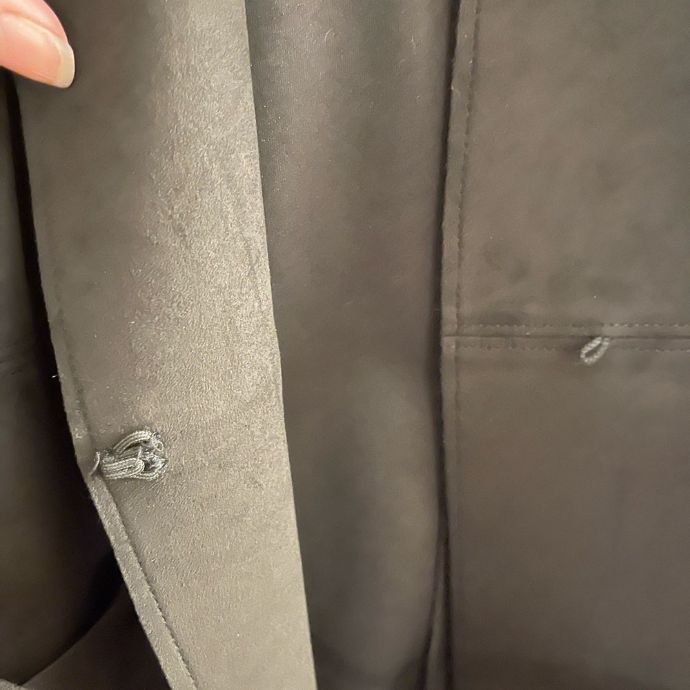 H&M Black Trench Coat - Picture 3 of 4